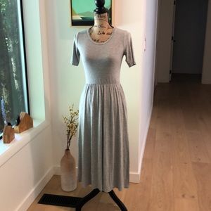 Promesa short sleeve midi dress w pockets